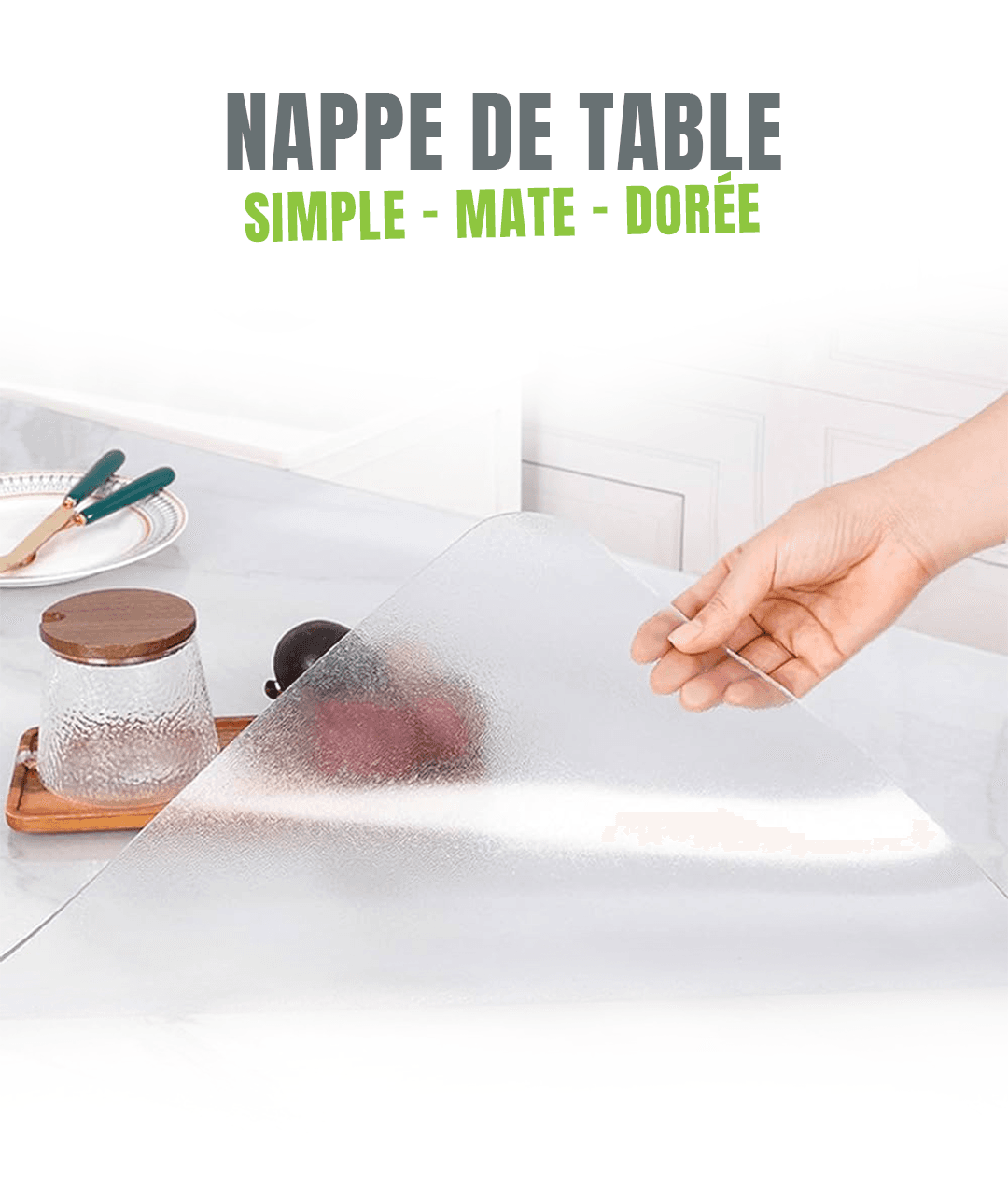 Nappes en PVC sur mesure